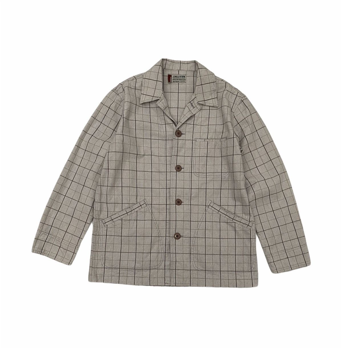 Japanese Brand Jungle Storm Jacket Button Up Size US M / EU 48-50 / 2 - 2 Thumbnail