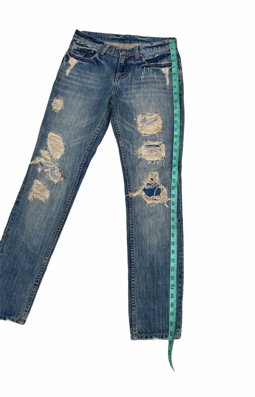 Japanese Brand e.a.p distressed Denim Size US 29 - 15 Thumbnail