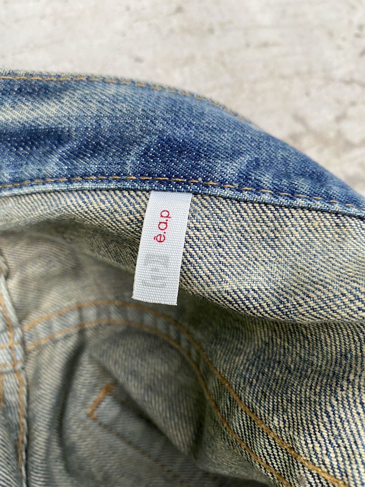 Japanese Brand e.a.p distressed Denim Size US 29 - 11 Thumbnail