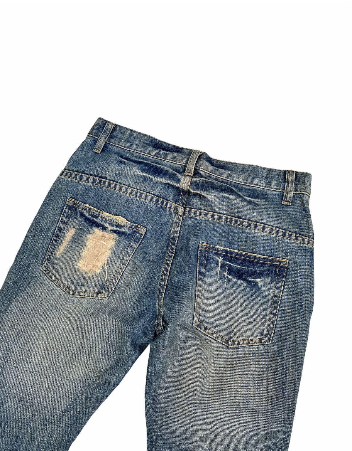 Japanese Brand e.a.p distressed Denim Size US 29 - 6 Thumbnail
