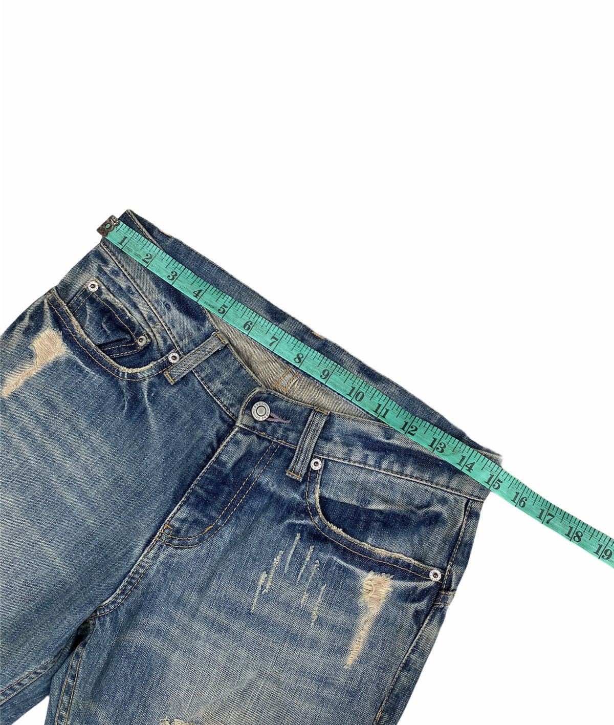 Japanese Brand e.a.p distressed Denim Size US 29 - 14 Thumbnail