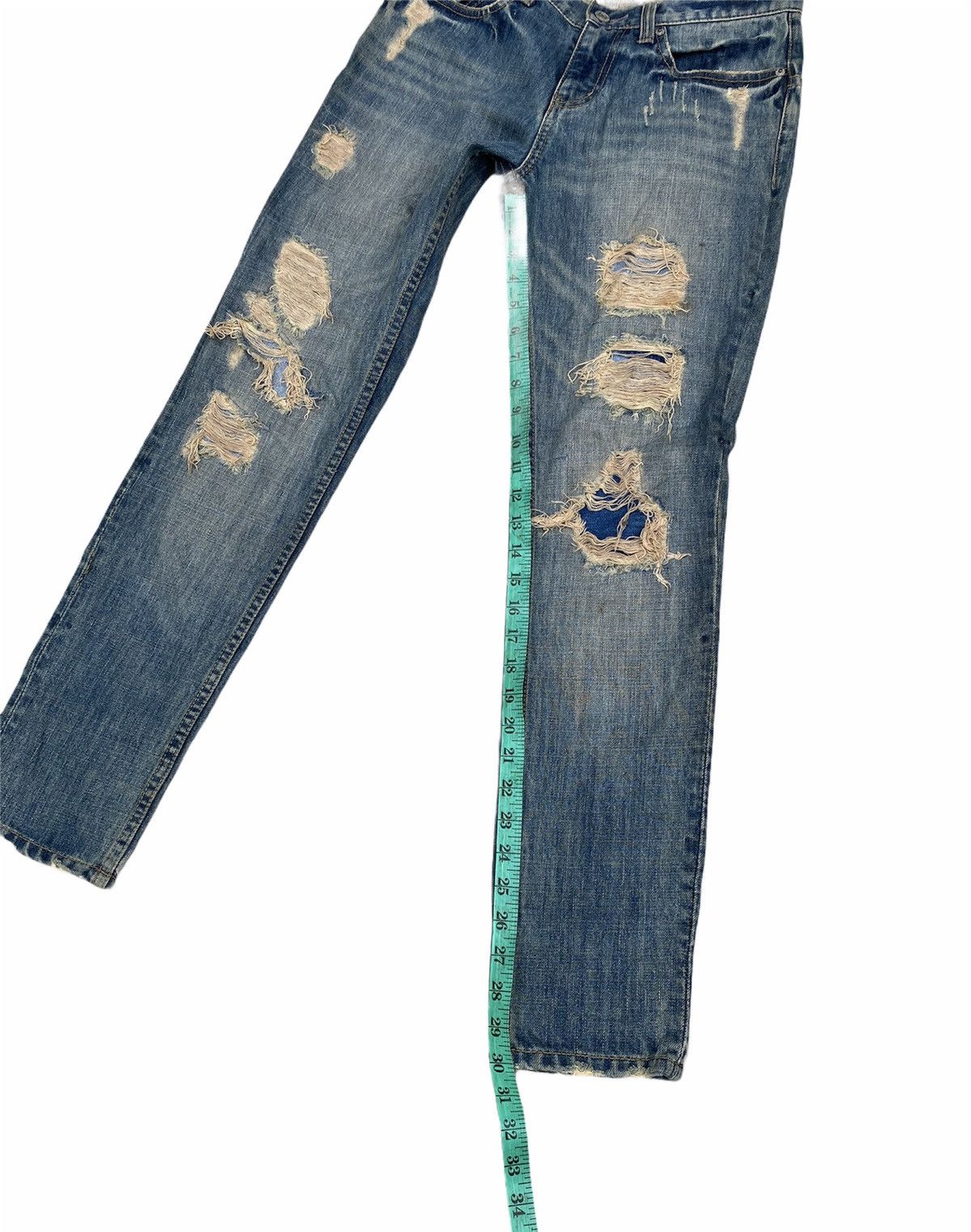 Japanese Brand e.a.p distressed Denim Size US 29 - 16 Thumbnail