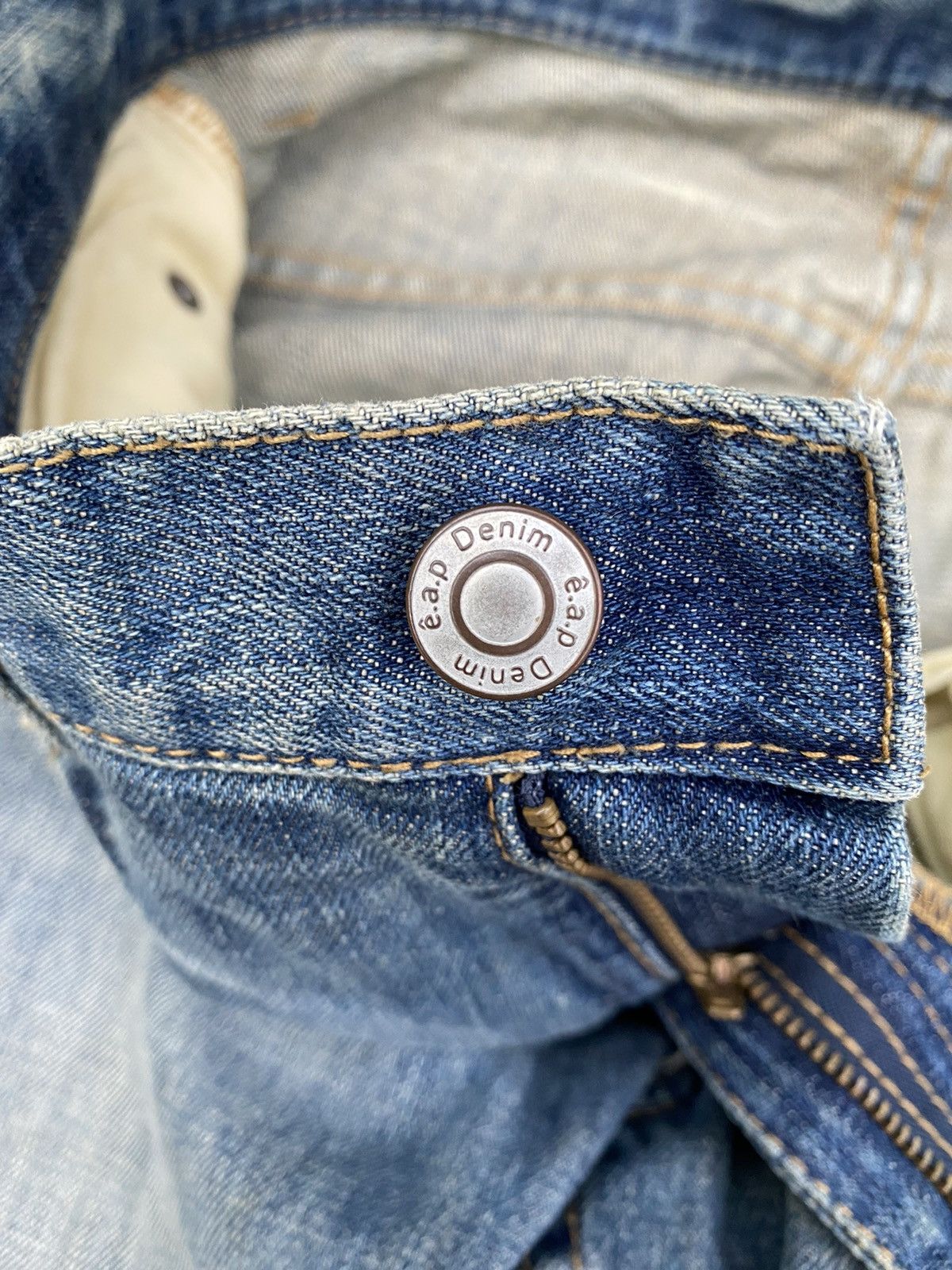 Japanese Brand e.a.p distressed Denim Size US 29 - 8 Thumbnail