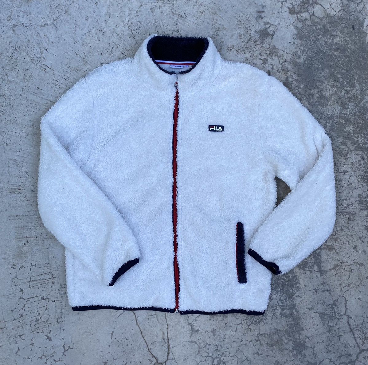 Fila Fila Fleece Jacket Size US L / EU 52-54 / 3 - 1 Thumbnail