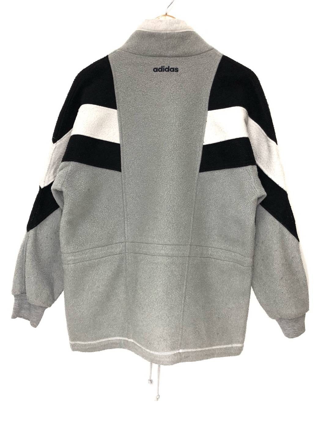 Adidas × Descente × RUN DMC 🏖 90s Adidas Big Logo Fleece Trefoil Sweatshirts Size US M / EU 48-50 / 2 - 2 Thumbnail