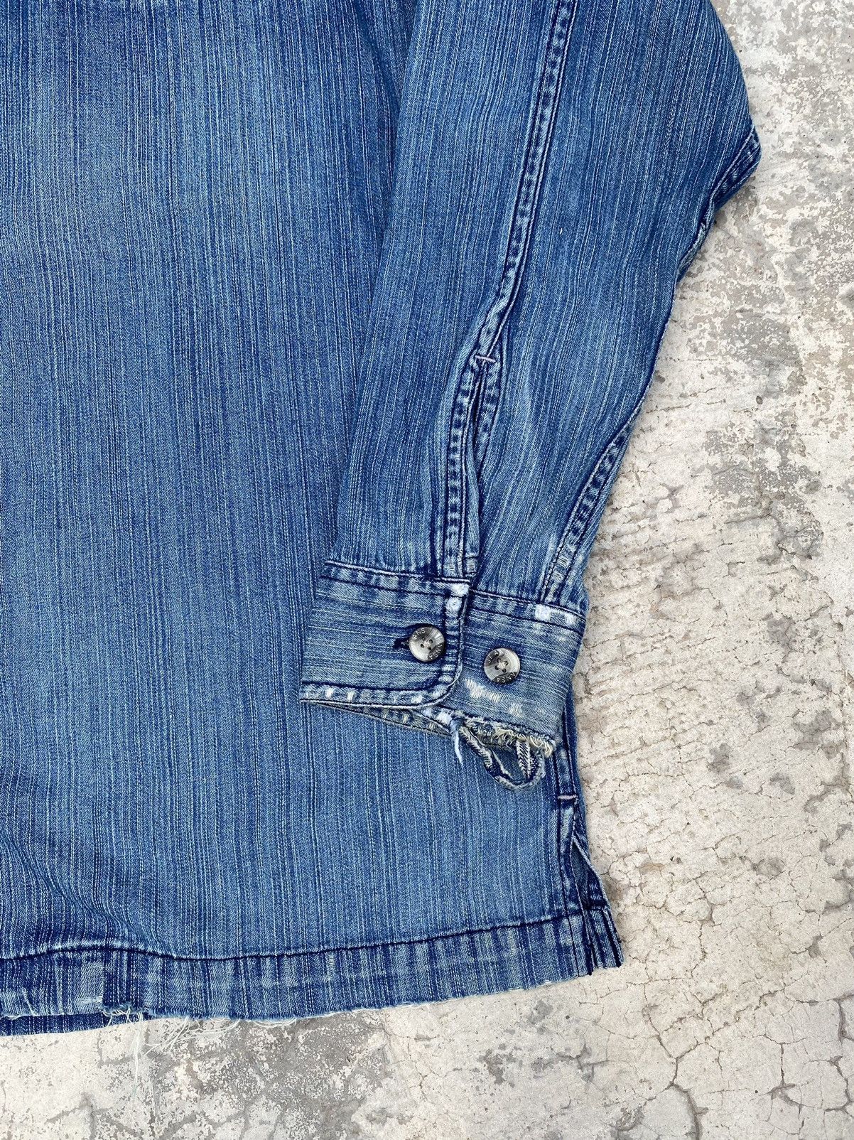 Japanese Brand × Kansai Yamamoto × Vintage Vintage Kansai Yamamoto Denim/Jeans Jacket Size US M / EU 48-50 / 2 - 6 Thumbnail