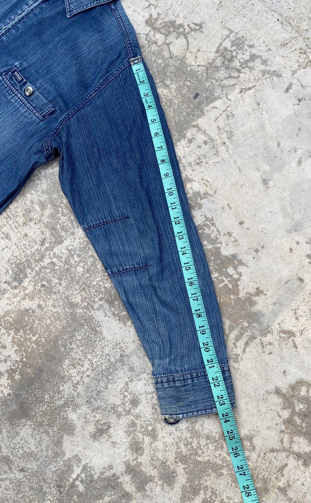 Japanese Brand × Kansai Yamamoto × Vintage Vintage Kansai Yamamoto Denim/Jeans Jacket Size US M / EU 48-50 / 2 - 17 Thumbnail