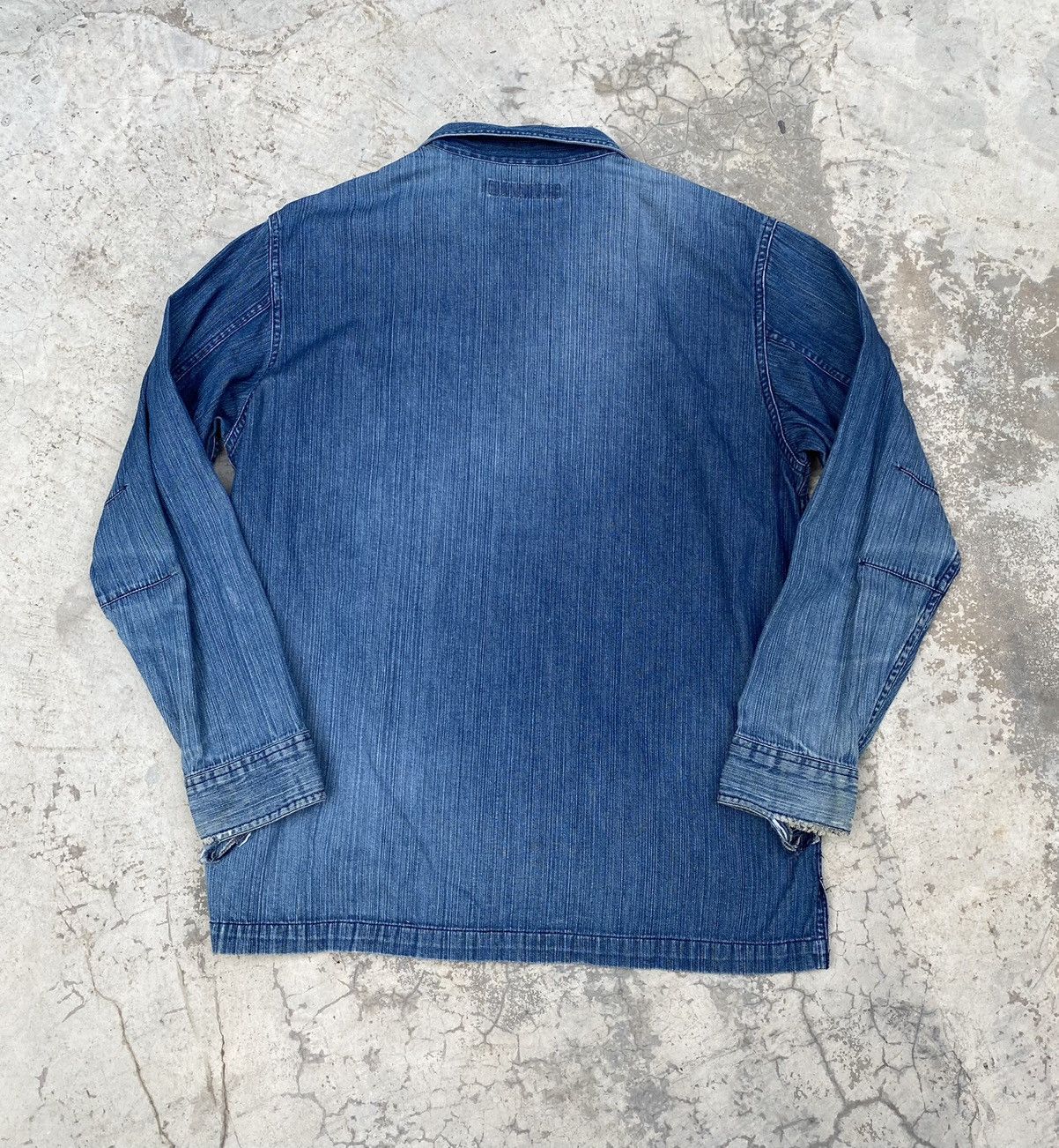 Japanese Brand × Kansai Yamamoto × Vintage Vintage Kansai Yamamoto Denim/Jeans Jacket Size US M / EU 48-50 / 2 - 3 Thumbnail
