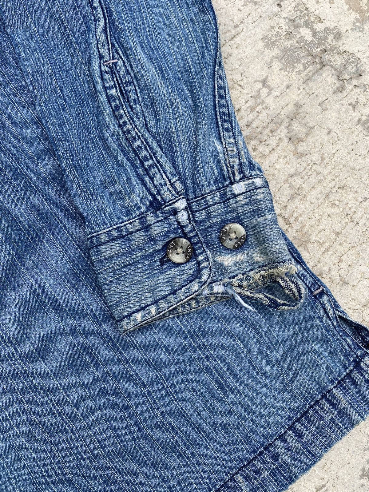 Japanese Brand × Kansai Yamamoto × Vintage Vintage Kansai Yamamoto Denim/Jeans Jacket Size US M / EU 48-50 / 2 - 20 Thumbnail
