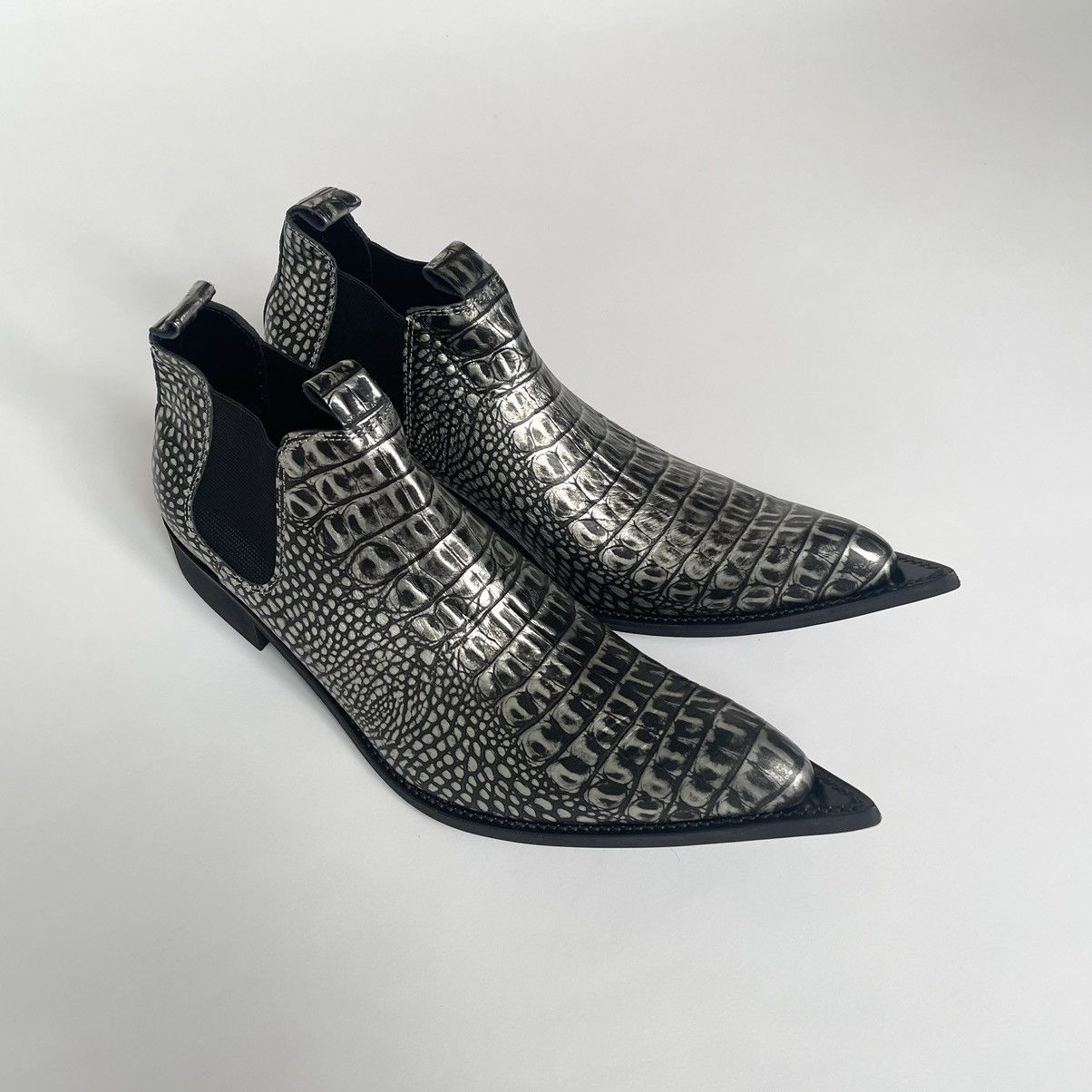 S/S 15 ‘Extended Pointy’ Leather Boots