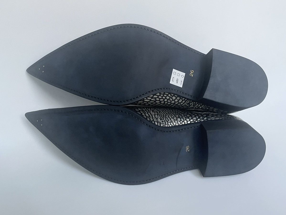 S/S 15 ‘Extended Pointy’ Leather Boots