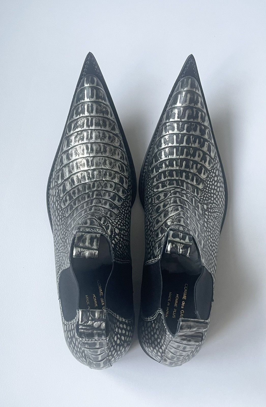 S/S 15 ‘Extended Pointy’ Leather Boots