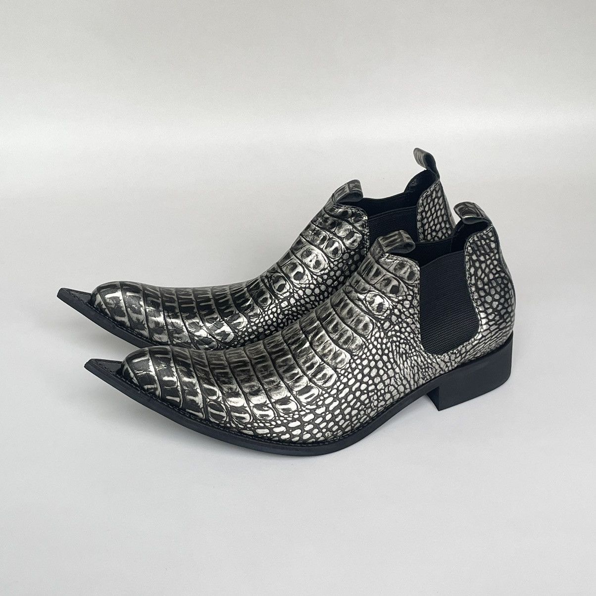 S/S 15 ‘Extended Pointy’ Leather Boots
