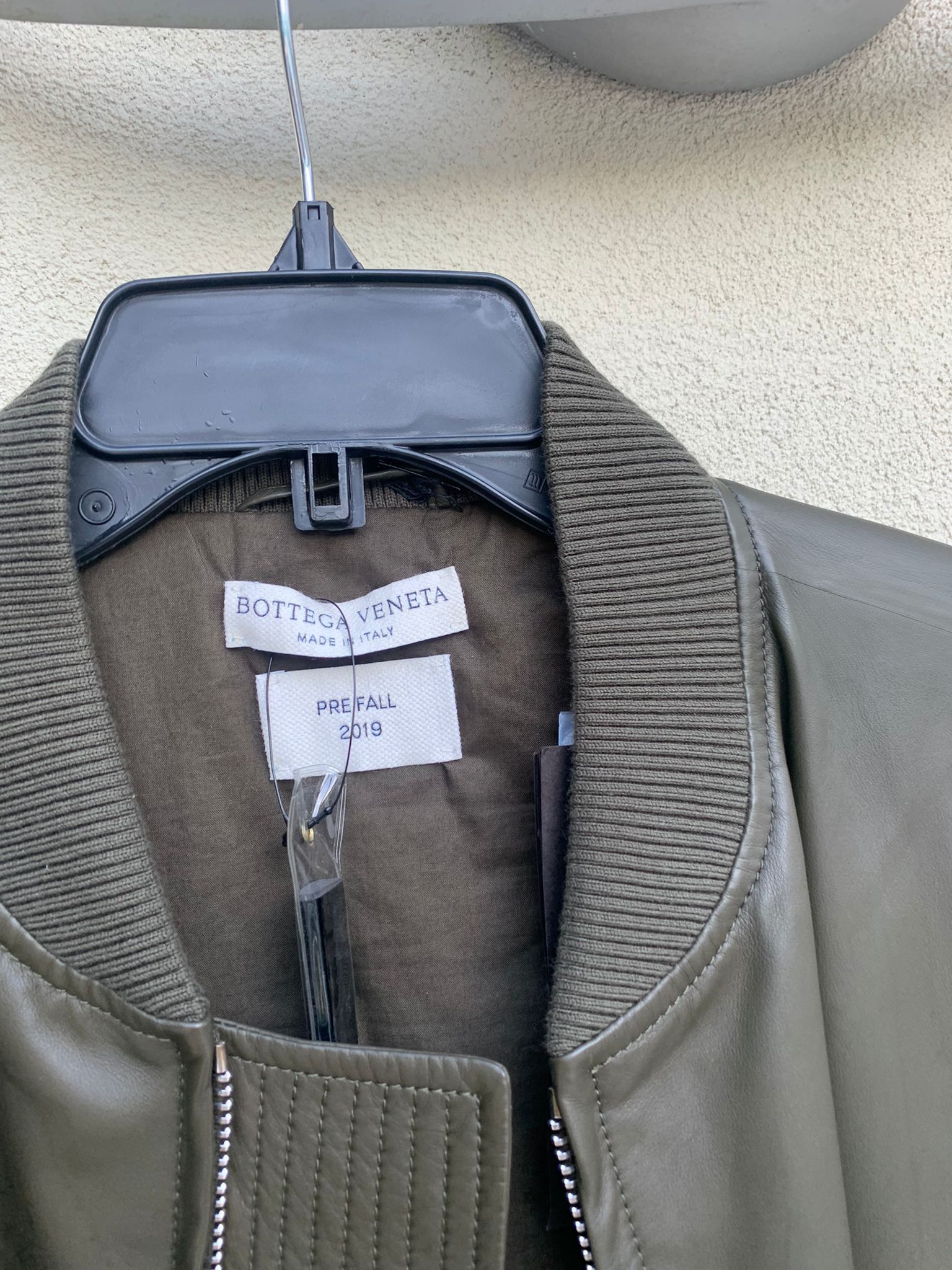 Bottega Veneta Hidrology Calf Blouson Jacket in Kaki Size US L / EU 52-54 / 3 - 11 Thumbnail