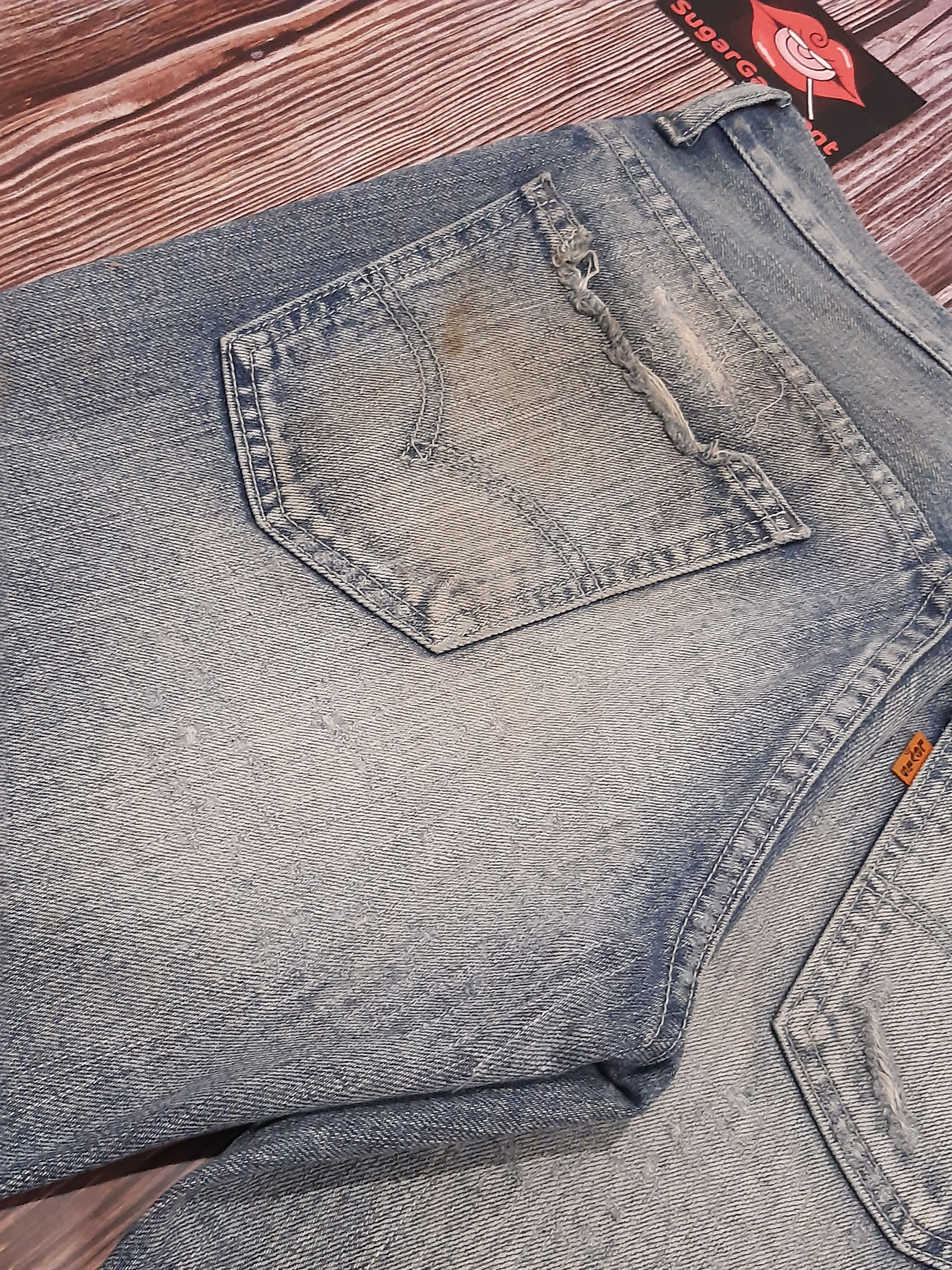Levi's Levis 646 Bell Bottom Flare Bootcut Orange Tab Jeans Size US 30 / EU 46 - 19 Thumbnail