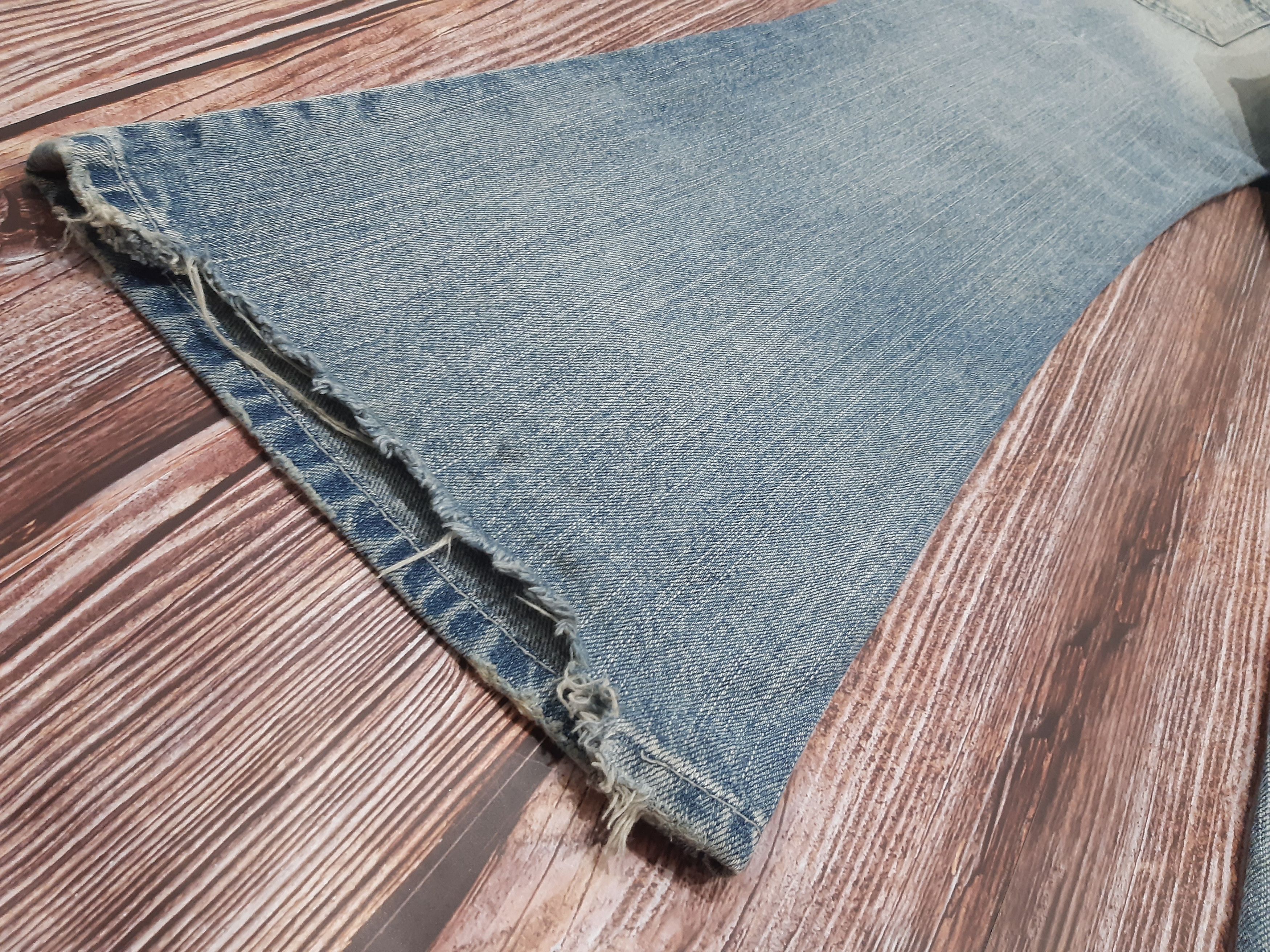 Levi's Levis 646 Bell Bottom Flare Bootcut Orange Tab Jeans Size US 30 / EU 46 - 14 Thumbnail
