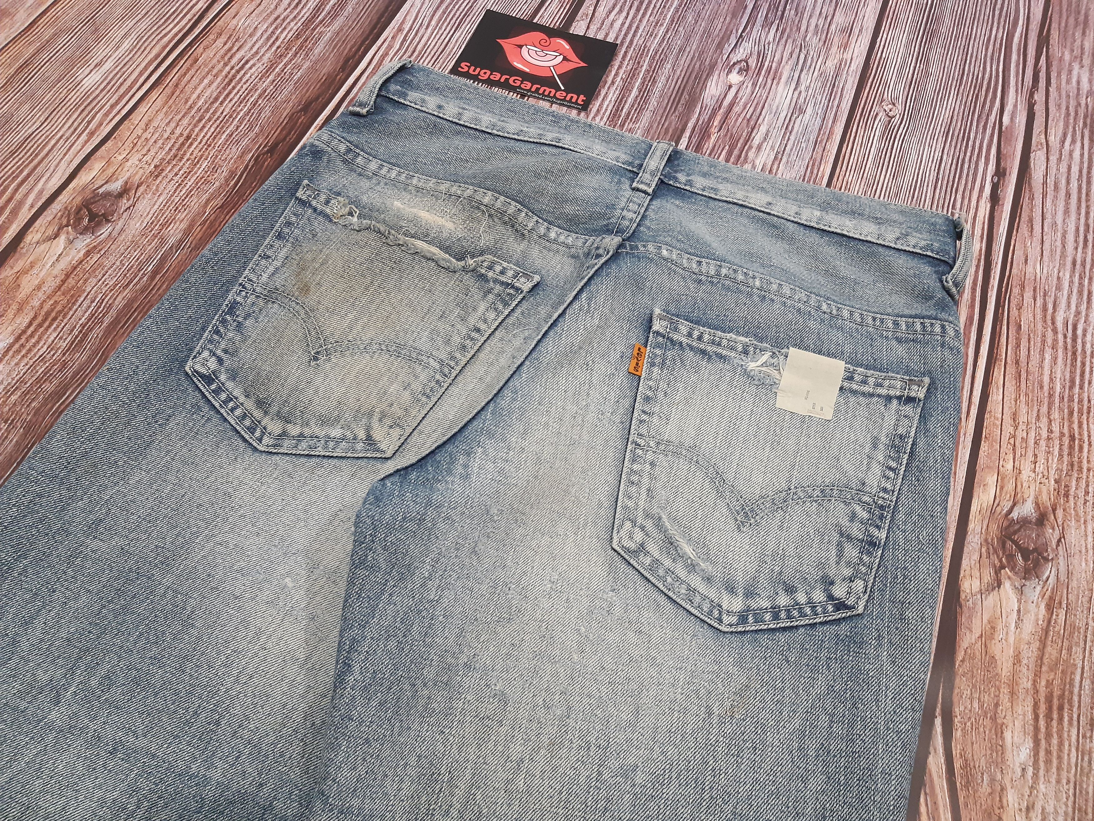 Levi's Levis 646 Bell Bottom Flare Bootcut Orange Tab Jeans Size US 30 / EU 46 - 15 Thumbnail