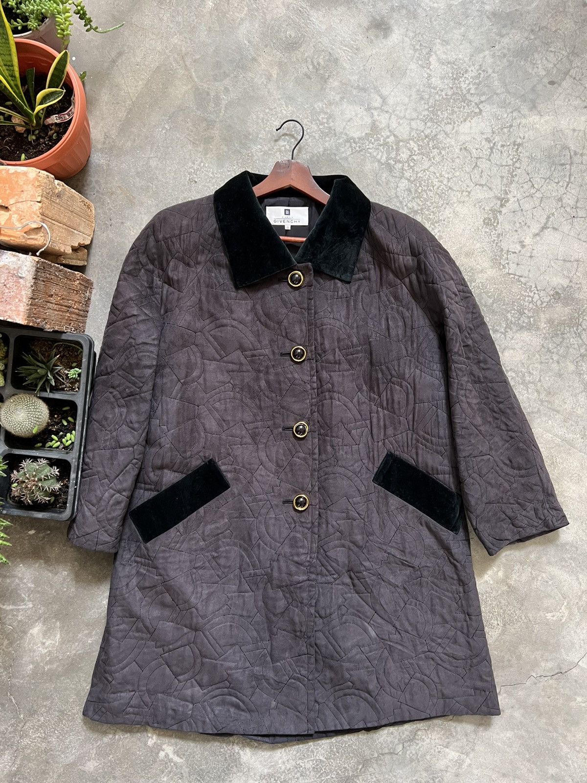 Givenchy 🔥 Authentic 🔥 Givenchy Glamour Oversized Trenchcoat Size US XXL / EU 58 / 5 - 5 Thumbnail