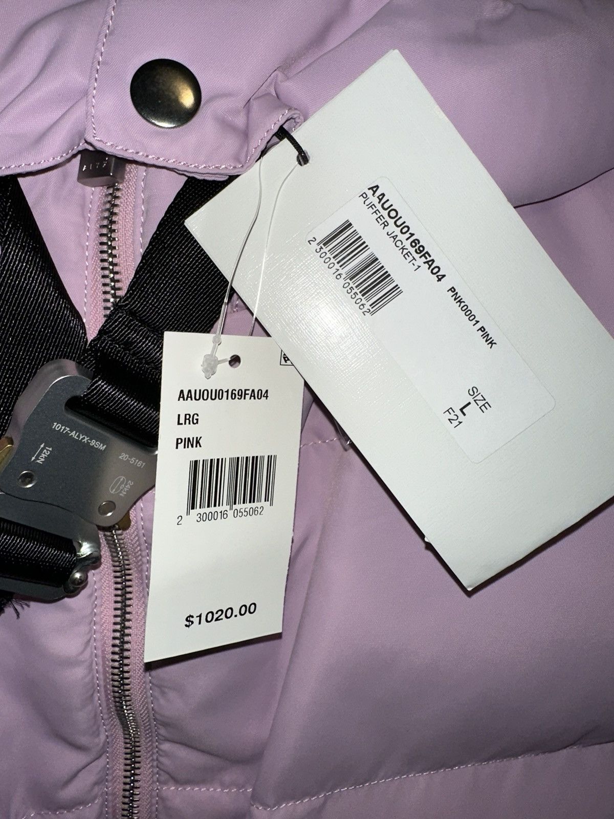 1017 ALYX 9SM 1017 Alyx 9SM Zip-up Puffer Jacket Size US L / EU 52-54 / 3 - 6 Thumbnail