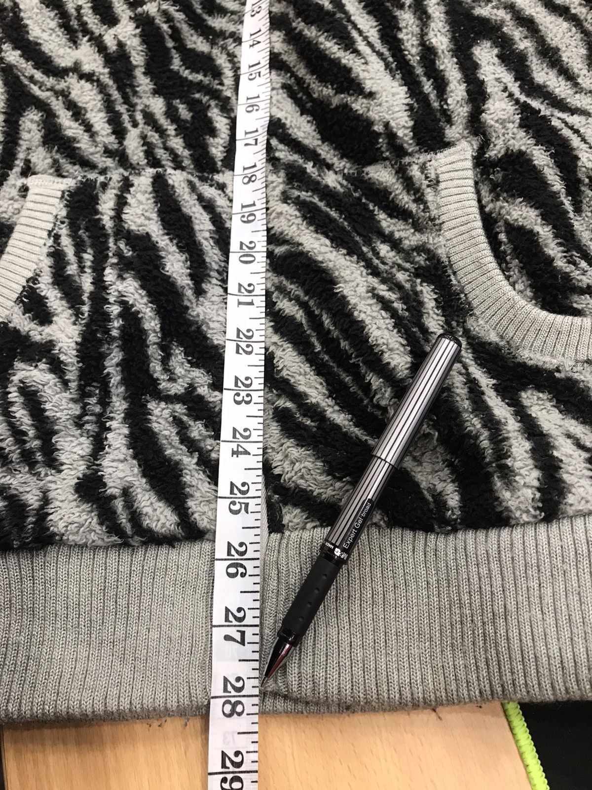 Japanese Brand Unbranded Animal Stripe Fleece Hoodie Size US M / EU 48-50 / 2 - 22 Thumbnail