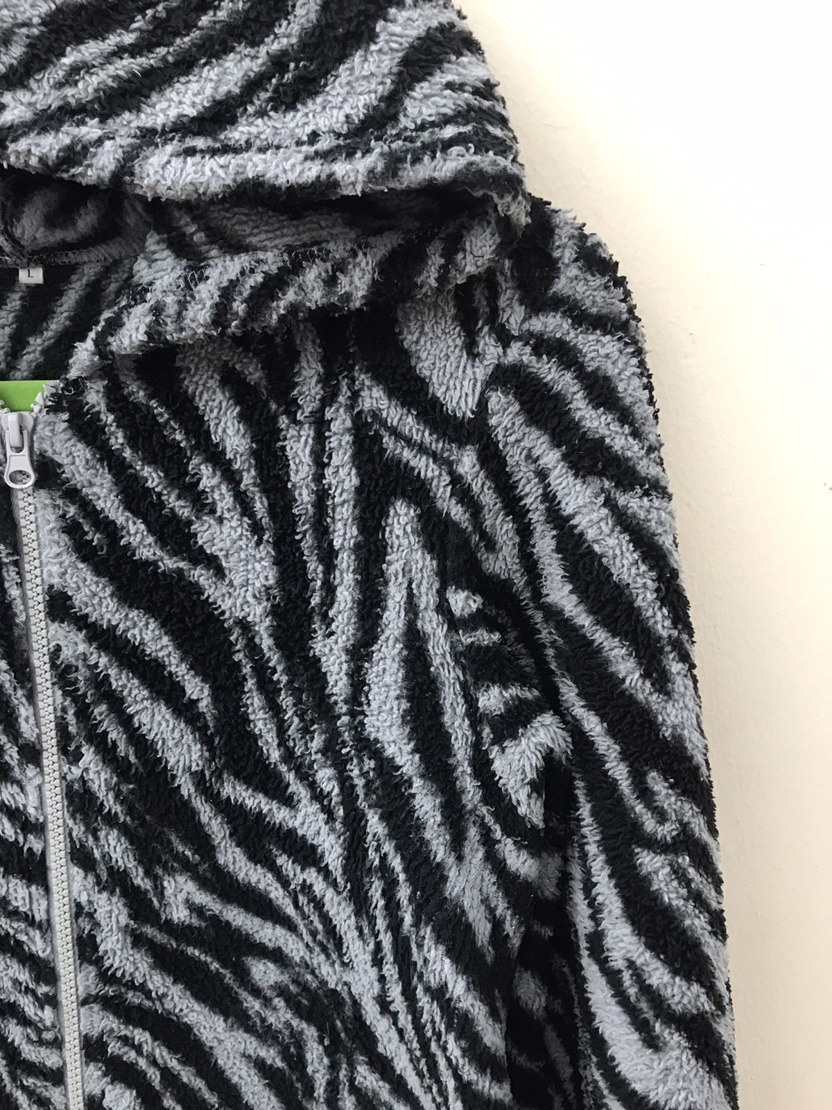 Japanese Brand Unbranded Animal Stripe Fleece Hoodie Size US M / EU 48-50 / 2 - 7 Thumbnail