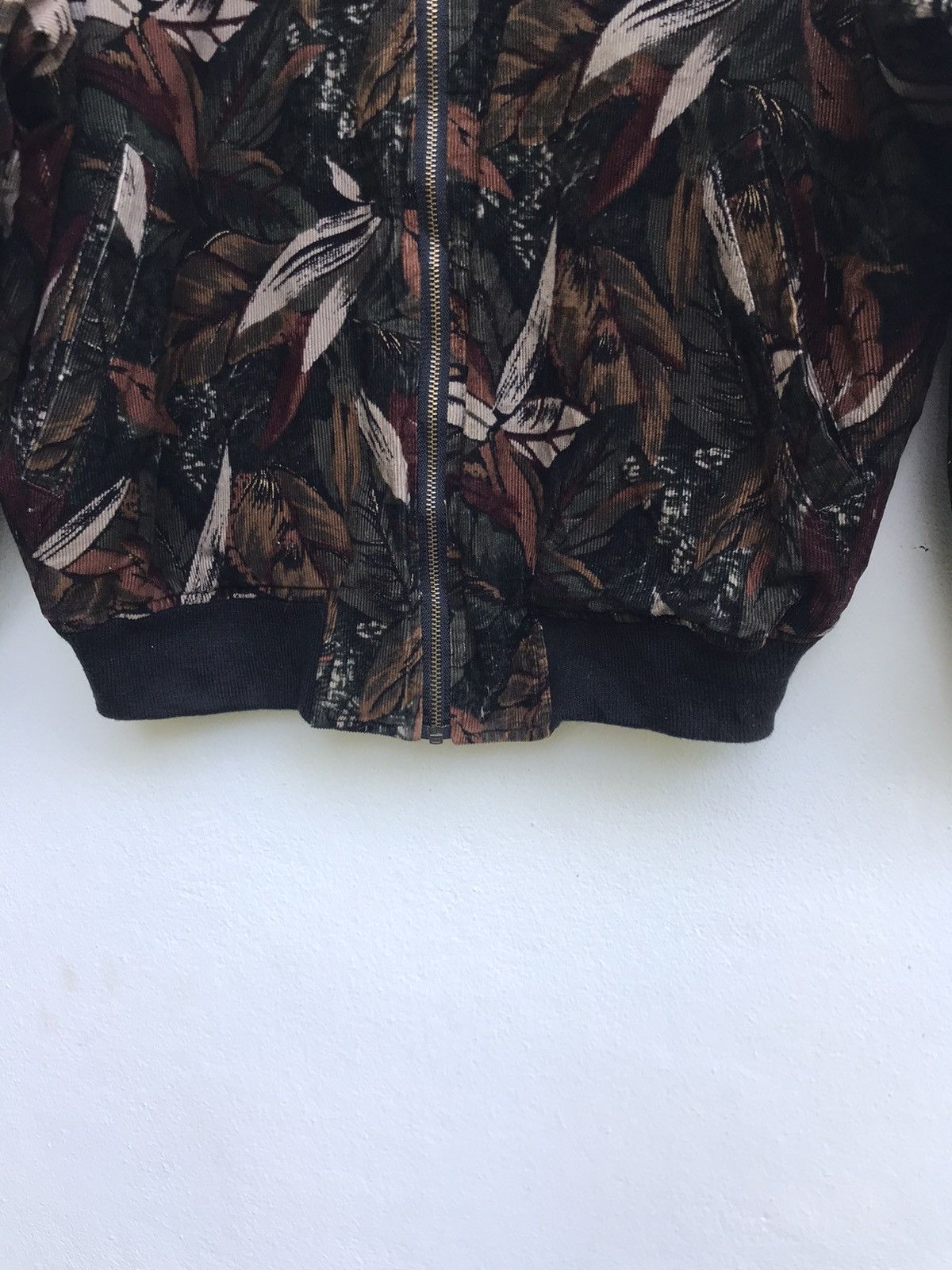 Art Comes First × Japanese Brand 🔥Japan Made Floral Oversize Bomber Style Like Corduroy Size US M / EU 48-50 / 2 - 14 Thumbnail