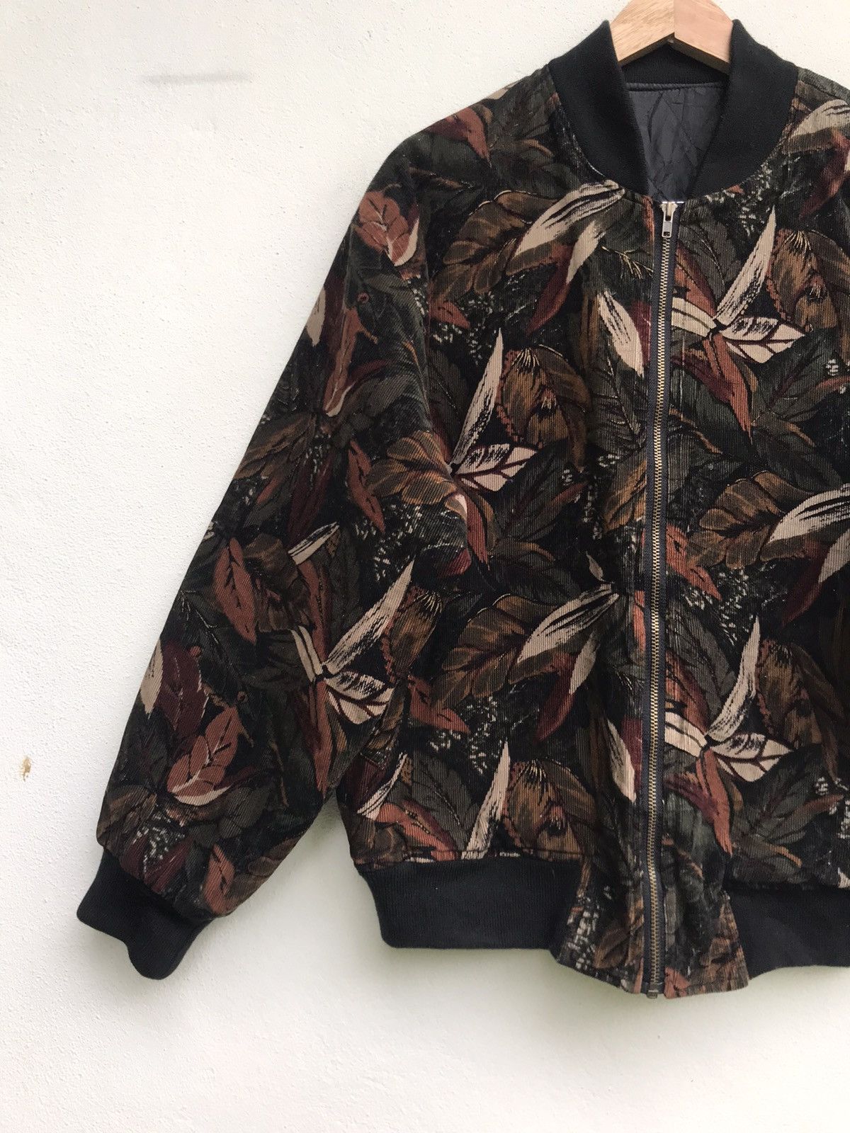 Art Comes First × Japanese Brand 🔥Japan Made Floral Oversize Bomber Style Like Corduroy Size US M / EU 48-50 / 2 - 7 Thumbnail