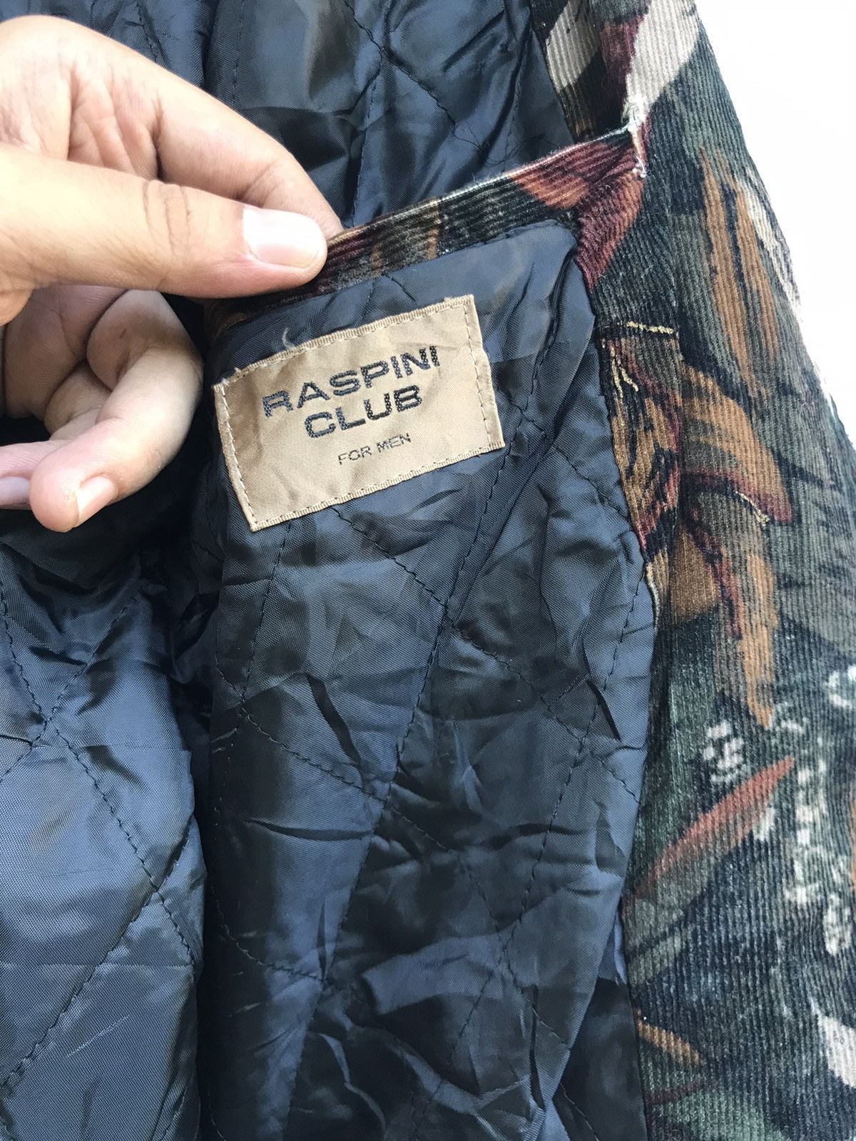 Art Comes First × Japanese Brand 🔥Japan Made Floral Oversize Bomber Style Like Corduroy Size US M / EU 48-50 / 2 - 20 Thumbnail