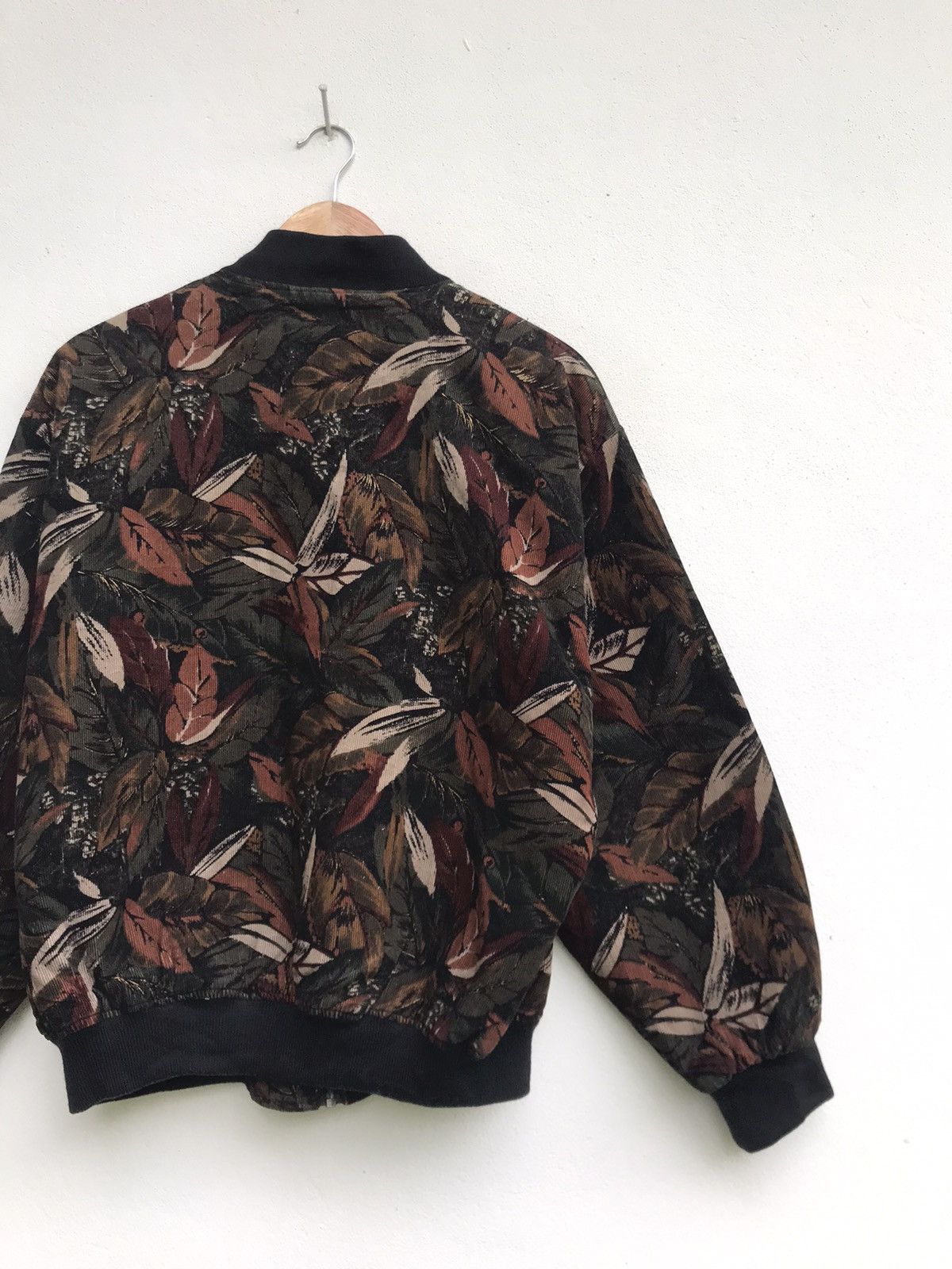 Art Comes First × Japanese Brand 🔥Japan Made Floral Oversize Bomber Style Like Corduroy Size US M / EU 48-50 / 2 - 2 Thumbnail