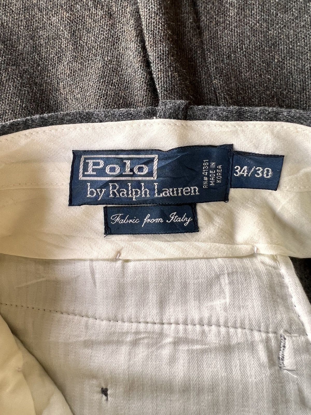 Polo Ralph Lauren Vintage Polo Ralph Lauren Wool Pant Size US 35 - 6 Thumbnail