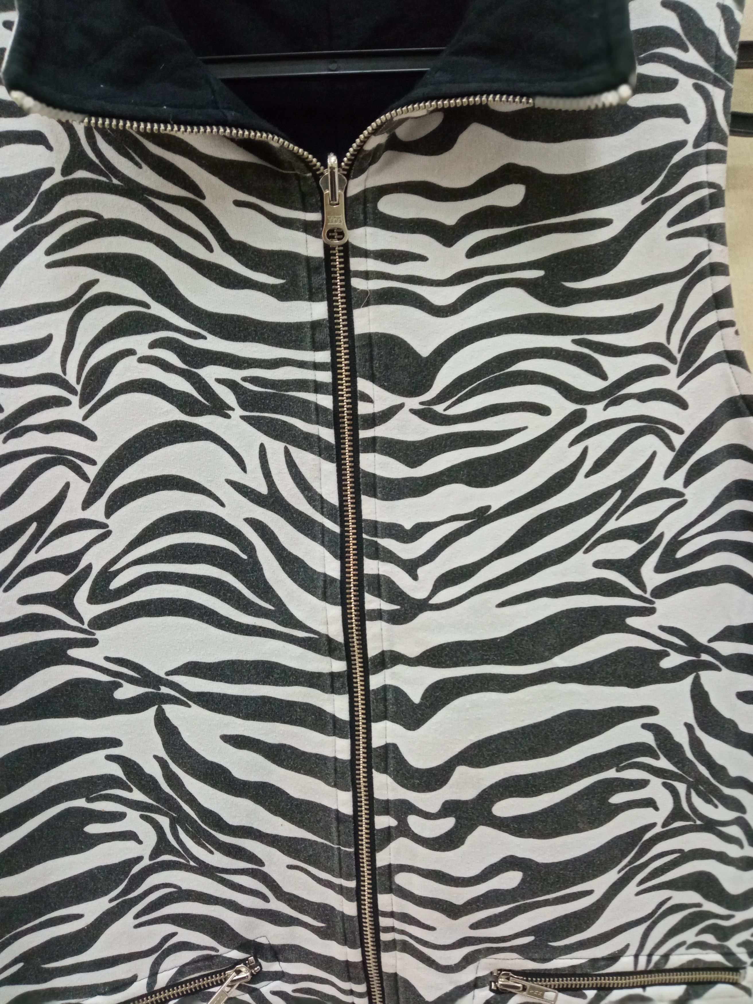 Japanese Brand Zebra Stripe Revesible Vest Size US L / EU 52-54 / 3 - 6 Thumbnail
