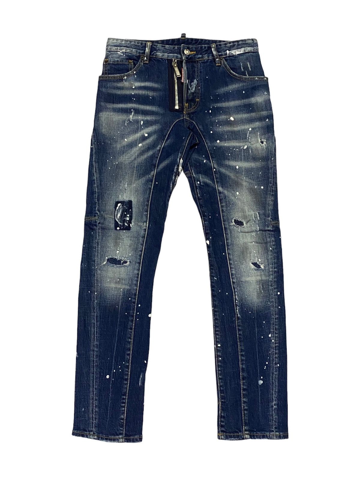 Dsquared2 Dsquared2 External Zip Skater Denim Jeans Size US 30 / EU 46 - 2 Thumbnail