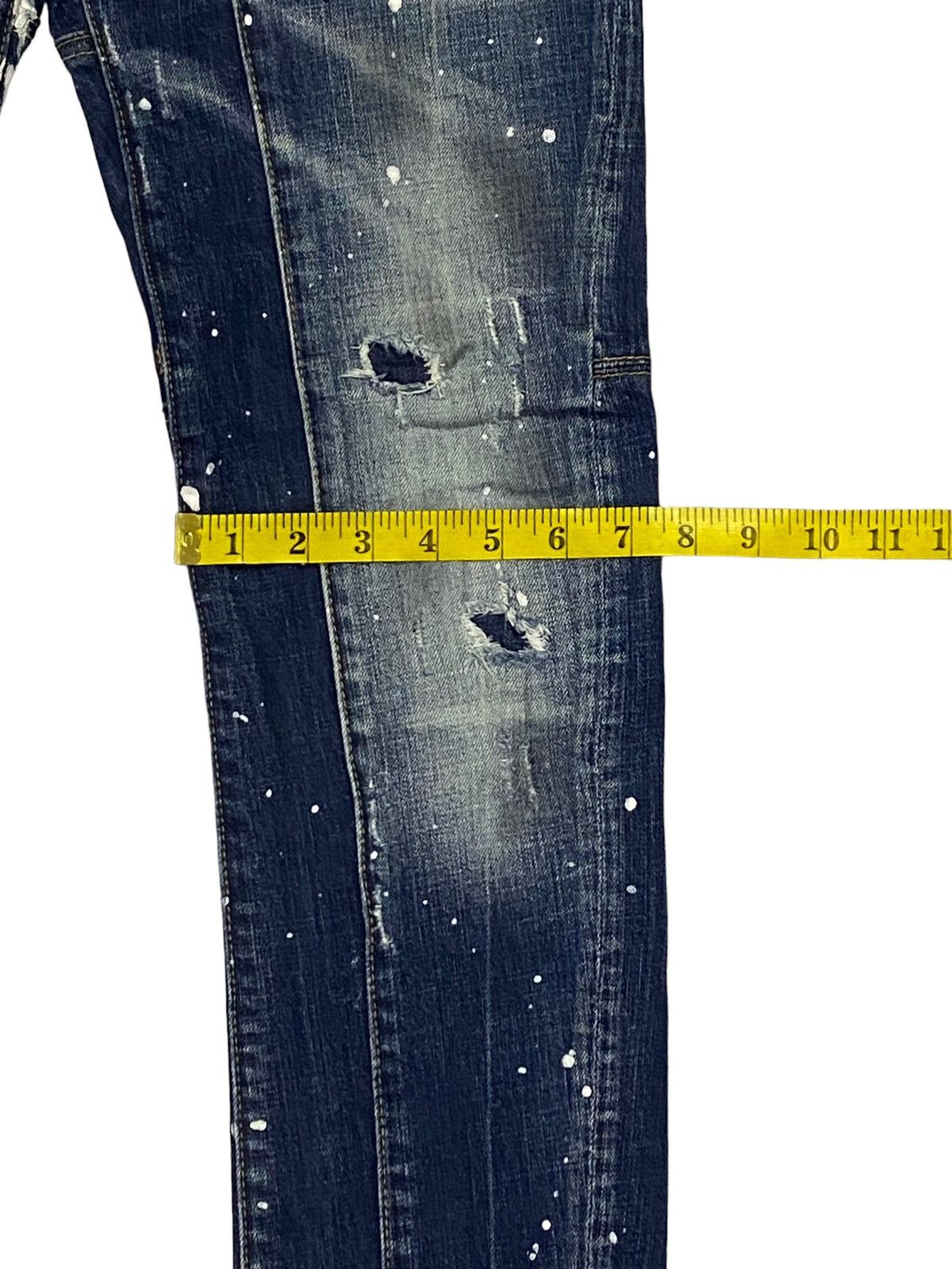 Dsquared2 Dsquared2 External Zip Skater Denim Jeans Size US 30 / EU 46 - 9 Thumbnail
