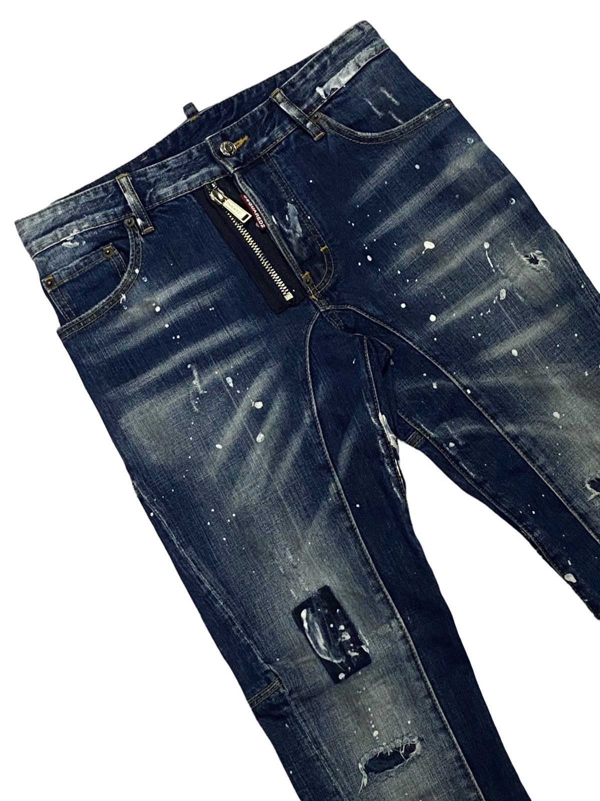 Dsquared2 Dsquared2 External Zip Skater Denim Jeans Size US 30 / EU 46 - 17 Thumbnail