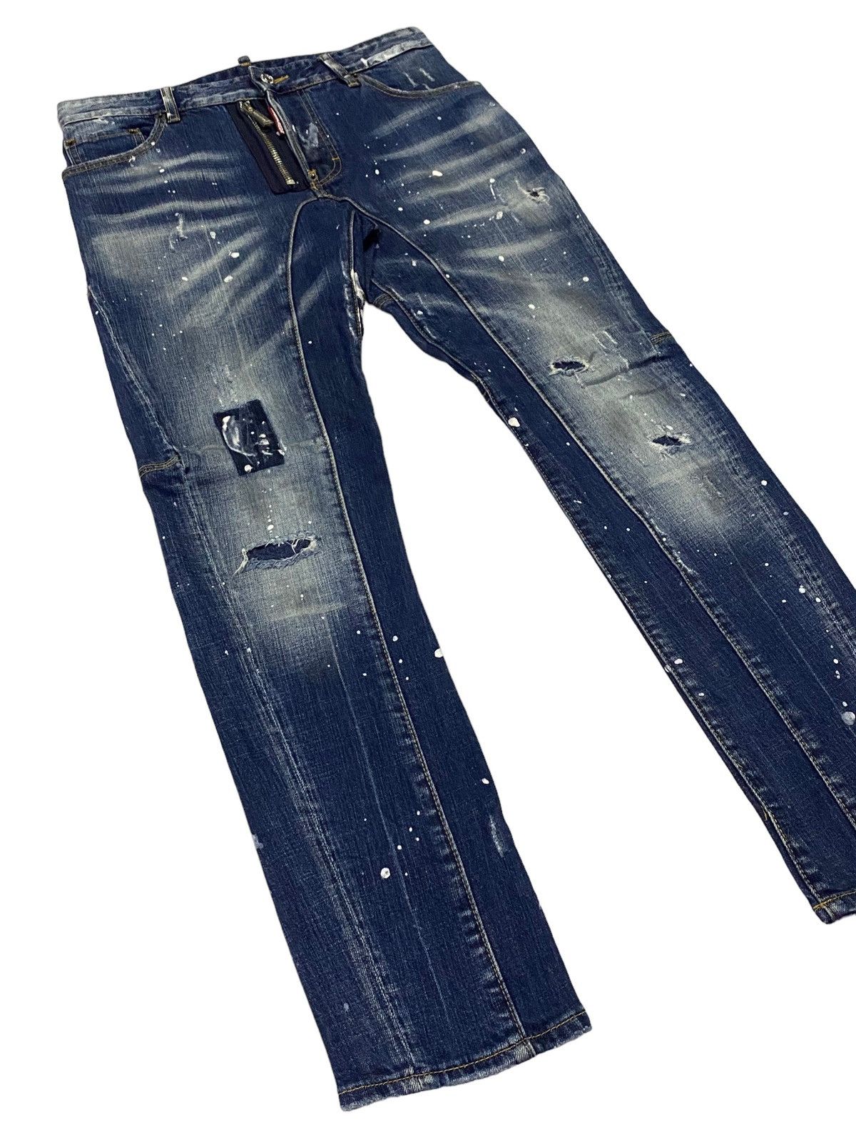 Dsquared2 Dsquared2 External Zip Skater Denim Jeans Size US 30 / EU 46 - 21 Thumbnail