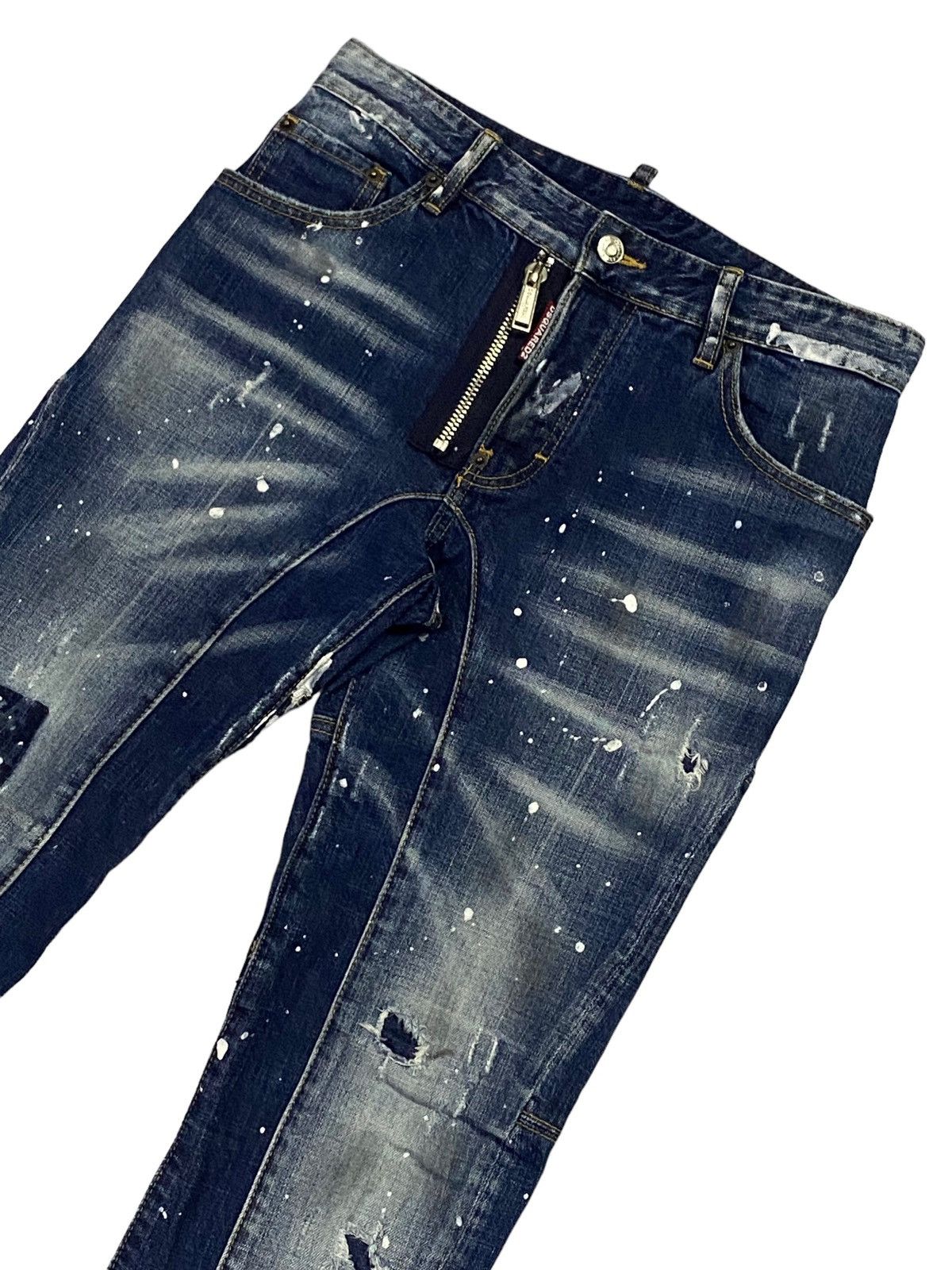 Dsquared2 Dsquared2 External Zip Skater Denim Jeans Size US 30 / EU 46 - 14 Thumbnail