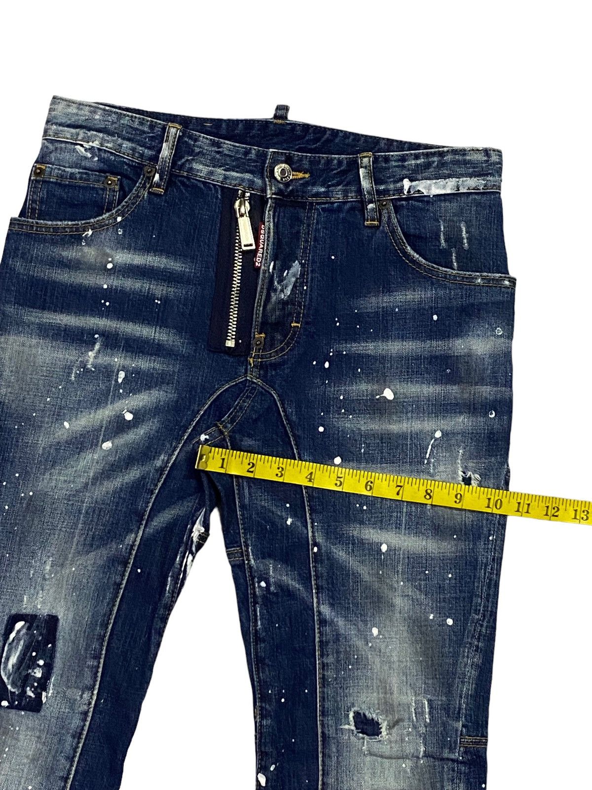 Dsquared2 Dsquared2 External Zip Skater Denim Jeans Size US 30 / EU 46 - 8 Thumbnail