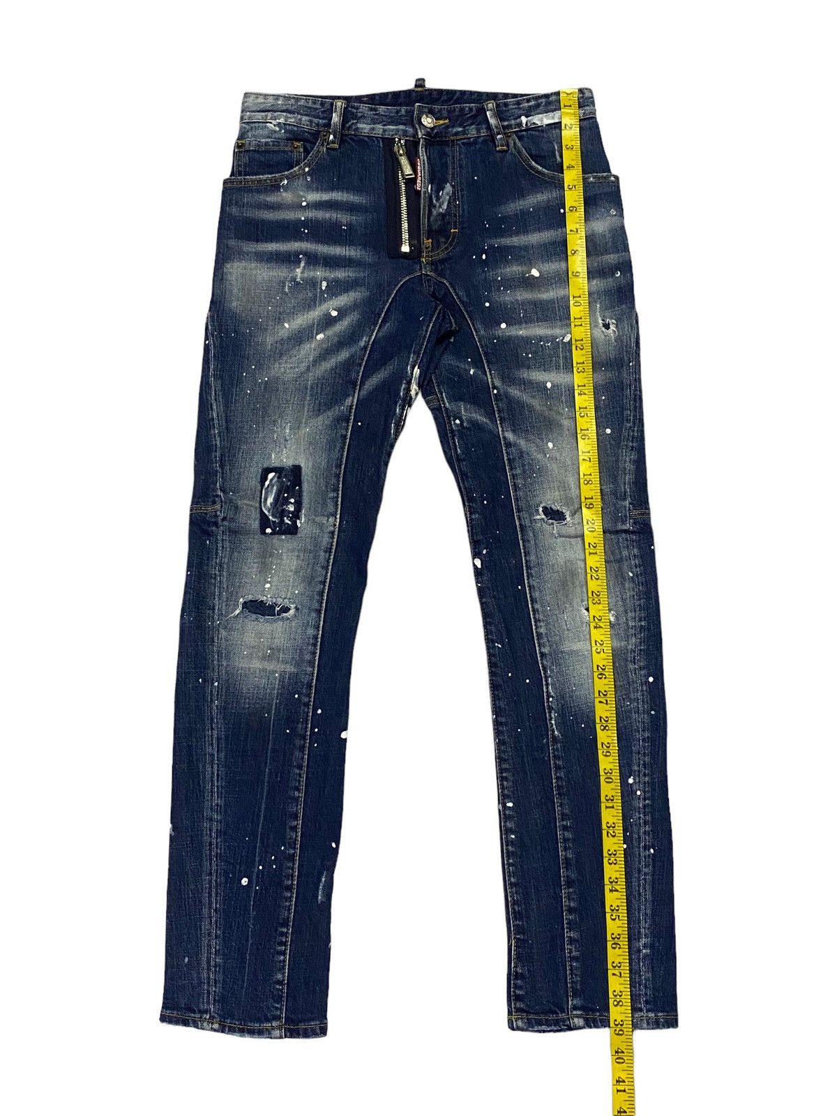 Dsquared2 Dsquared2 External Zip Skater Denim Jeans Size US 30 / EU 46 - 6 Thumbnail