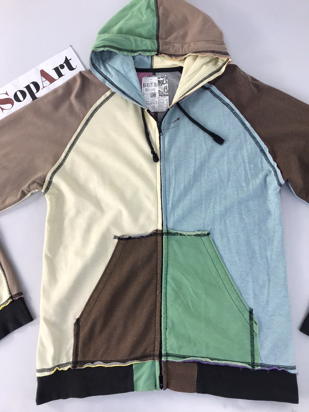 Japanese Brand Breathmint Fashion Multicolour Sweatshirt Hoodie Style Size US M / EU 48-50 / 2 - 3 Thumbnail