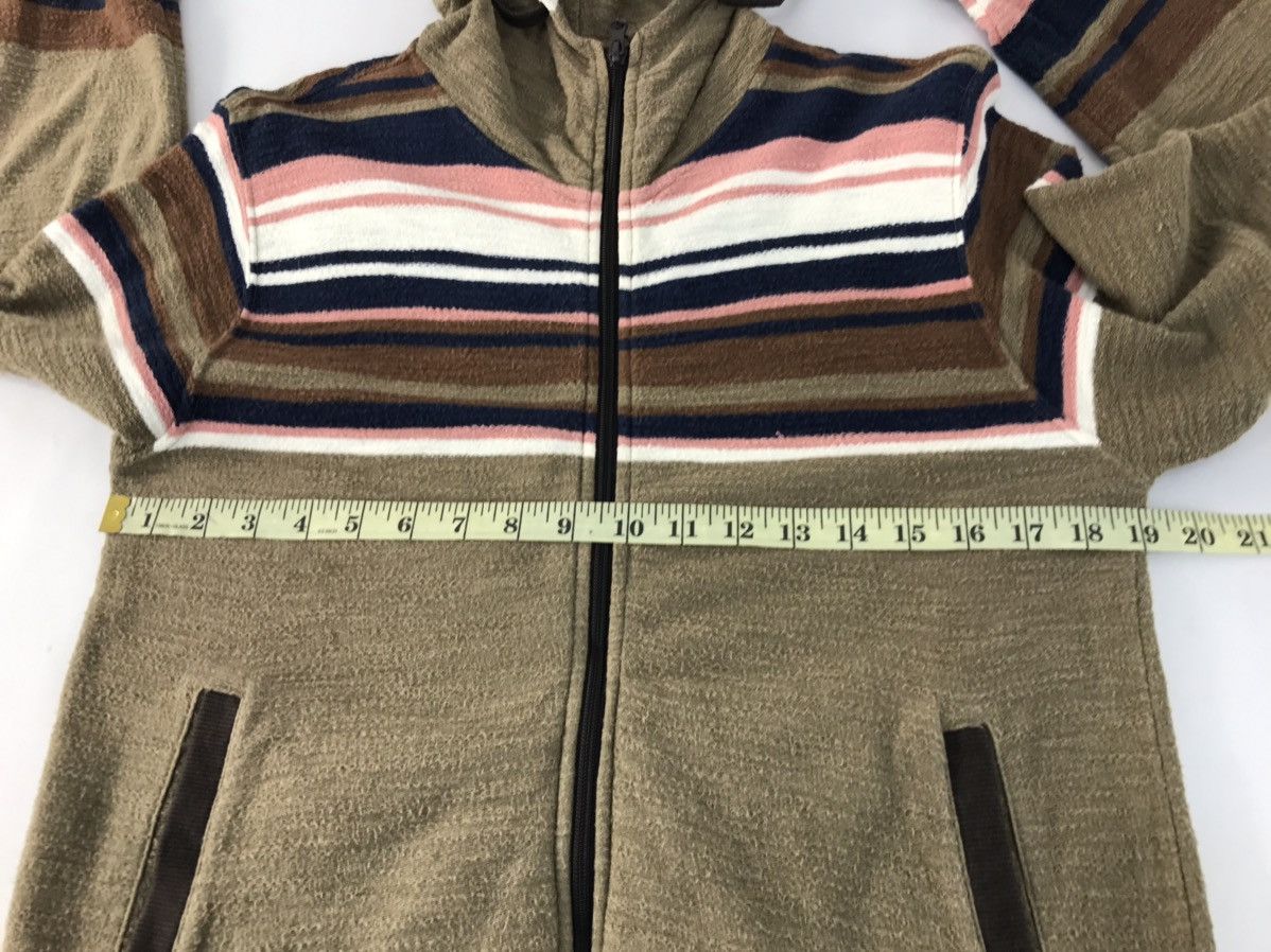 Japanese Brand Vtg Power To The People Design Stripes Sweatshirt Hoodie Size US M / EU 48-50 / 2 - 9 Thumbnail
