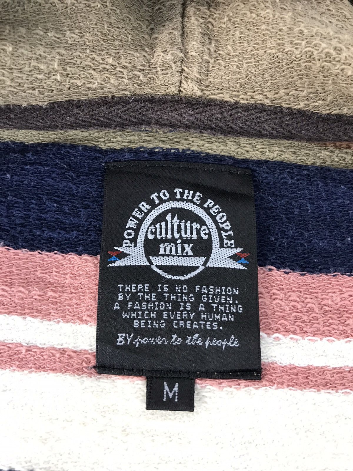 Japanese Brand Vtg Power To The People Design Stripes Sweatshirt Hoodie Size US M / EU 48-50 / 2 - 6 Thumbnail