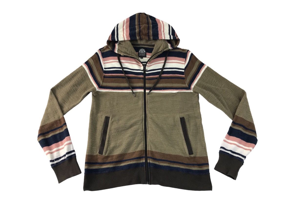 Japanese Brand Vtg Power To The People Design Stripes Sweatshirt Hoodie Size US M / EU 48-50 / 2 - 1 Thumbnail