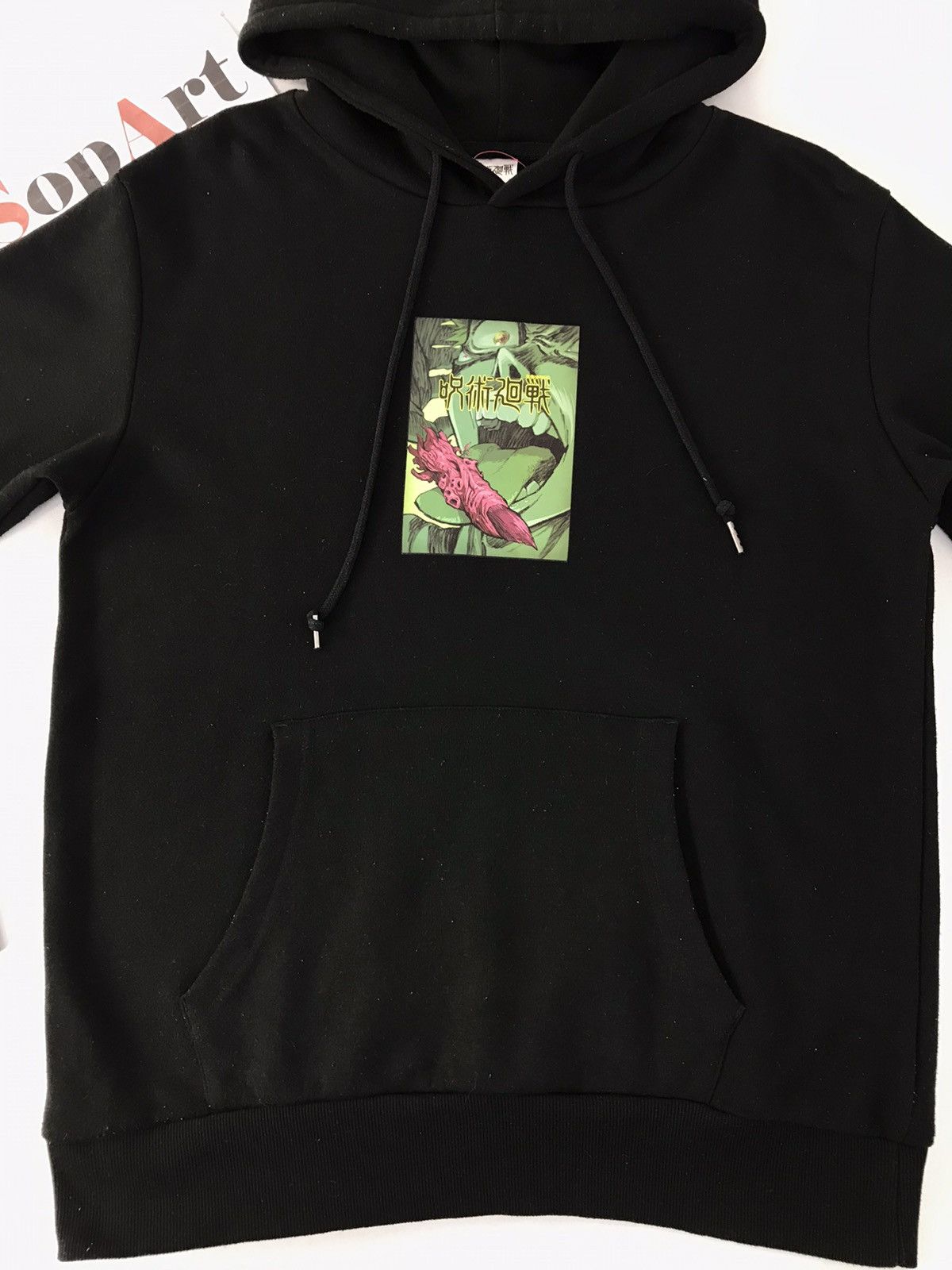 Anime × Marvel Comics Sweatshirt Hoodie Print Jujutsu Kaisen Anime Japan Size US M / EU 48-50 / 2 - 3 Thumbnail