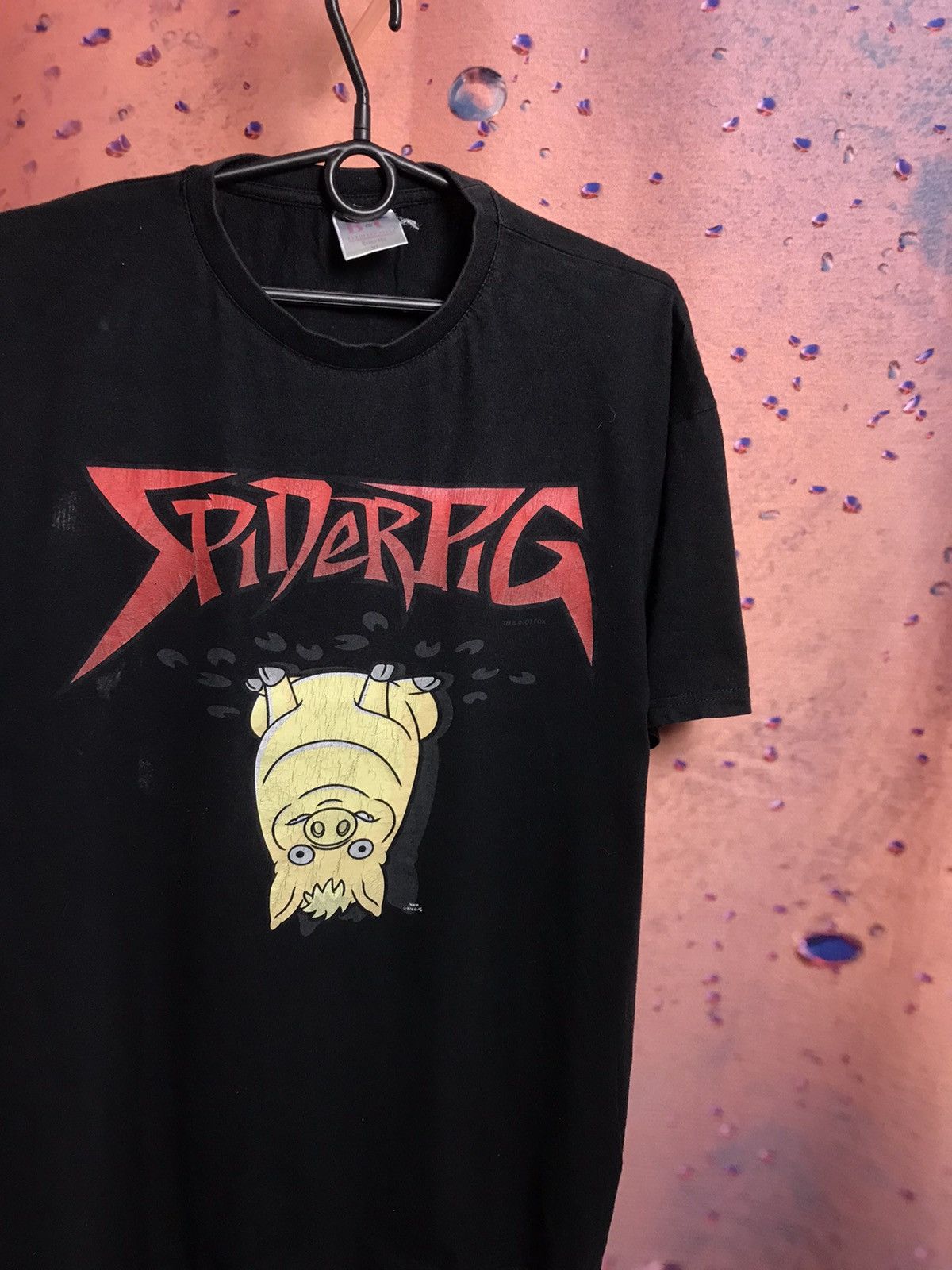 Vintage Vintage Spiderpig streetwear humor tee Size US XL / EU 56 / 4 - 1 Thumbnail