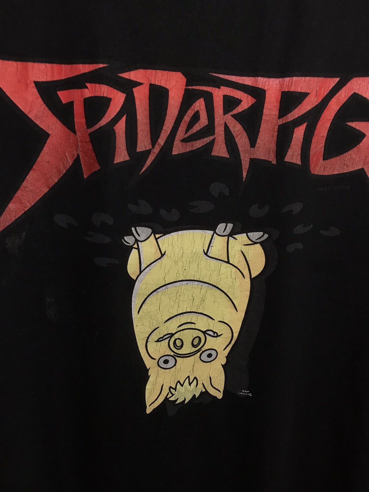 Vintage Vintage Spiderpig streetwear humor tee Size US XL / EU 56 / 4 - 3 Thumbnail