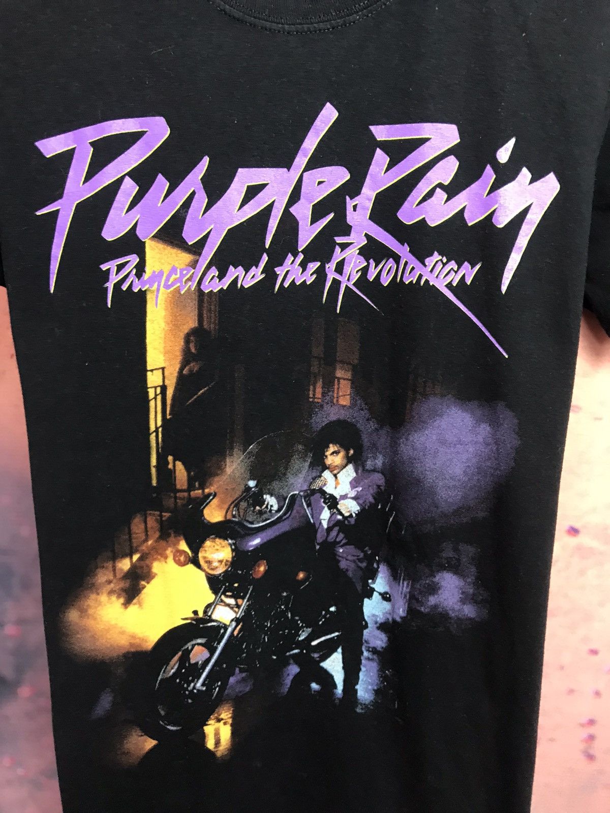 Band Tees × Vintage Vintage Prince purple rain band streetwear tee Size US M / EU 48-50 / 2 - 3 Thumbnail