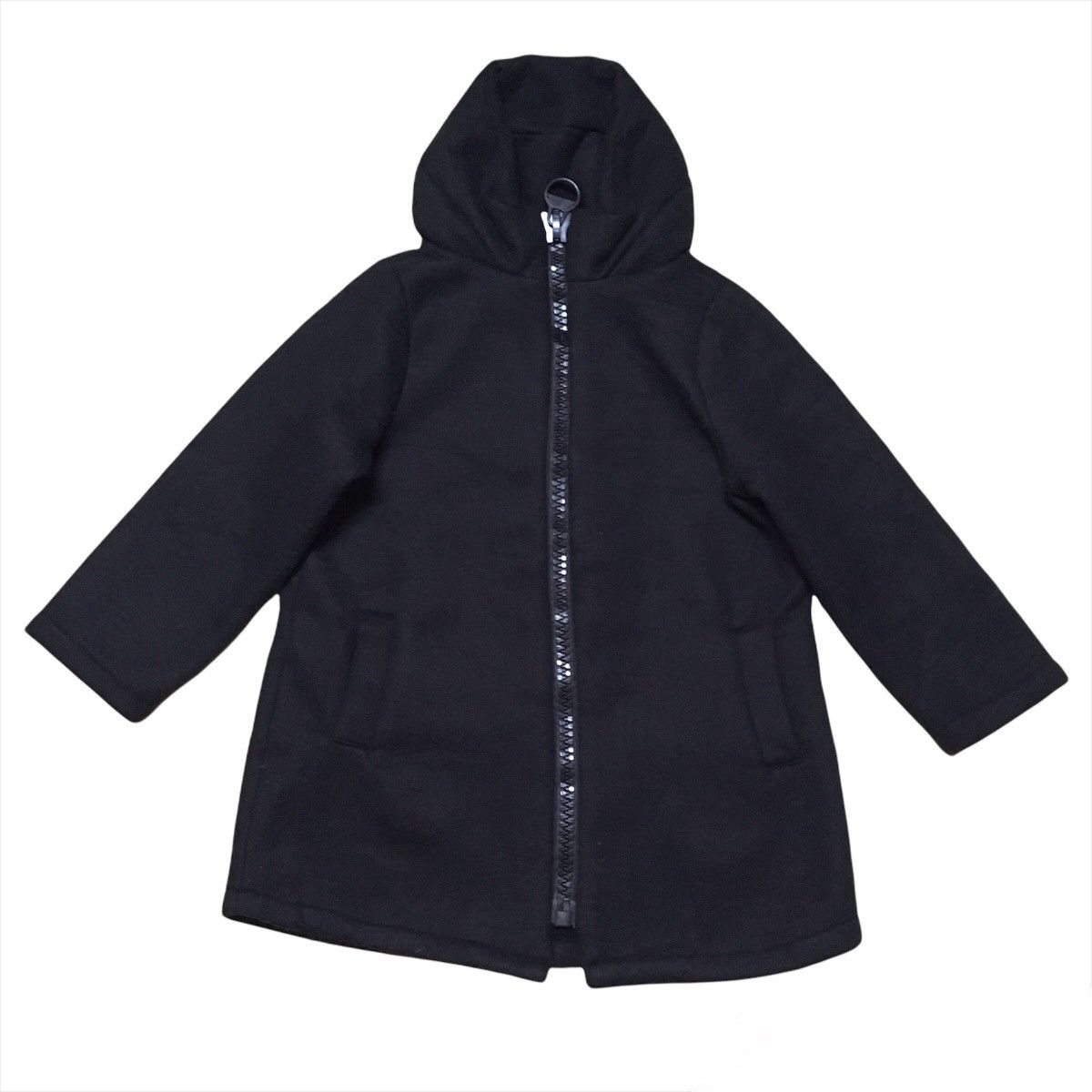 Japanese Brand Wool Parka Jacket With Big Zipper Avant Garde Style Fashion Size US M / EU 48-50 / 2 - 1 Thumbnail