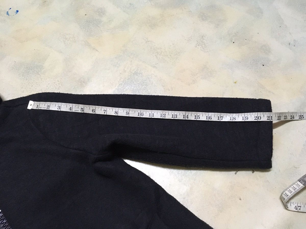Japanese Brand Wool Parka Jacket With Big Zipper Avant Garde Style Fashion Size US M / EU 48-50 / 2 - 11 Thumbnail
