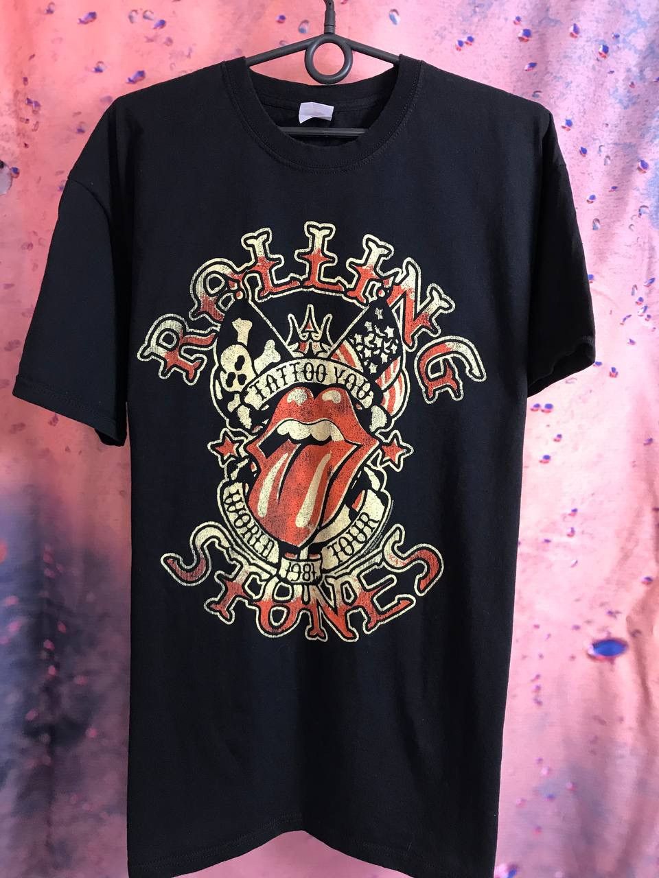 Band Tees × The Rolling Stones × Vintage Vintage The Rolling Stones band rock tee Size US L / EU 52-54 / 3 - 2 Thumbnail