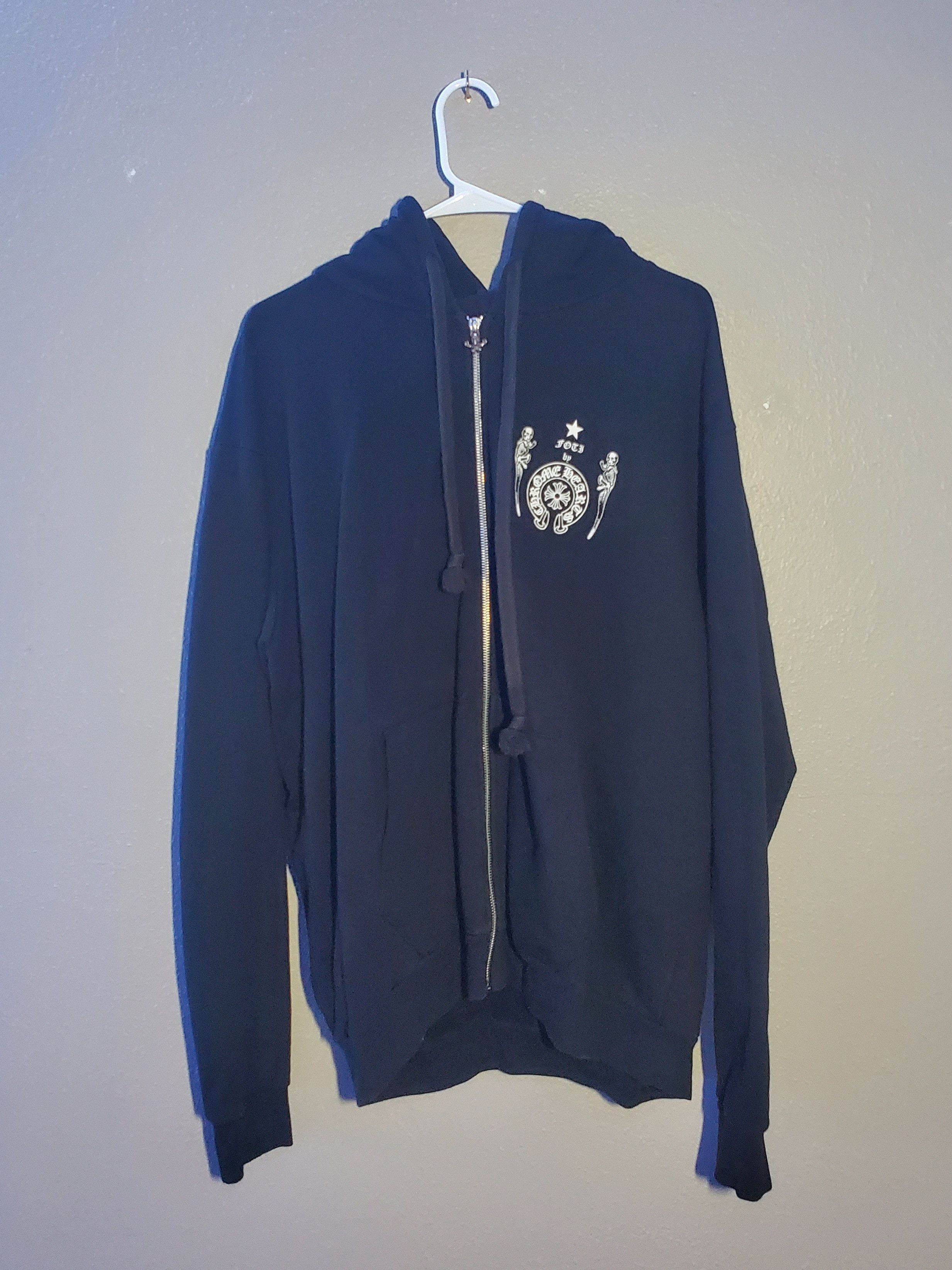 Chrome Hearts Foti Harris Teeter Space Suit Zip フーディー Chrome Hearts Foti Harris Teeter Zip Up Hoodie - SRM